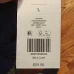 Crown & Ivy  Navy Terry Dress SIZE L Photo 3