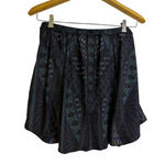 Yoga Democracy Skirt Womens XL Green Black Geometric Skort Shorts Run Tennis Photo 3