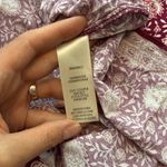 Max Studio Floral Tiered Boho Burgundy Maxi Dress High Neck Pockets Size Medium Photo 2