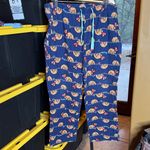 Old Navy Sloth Holiday Christmas Pajama Set White & Blue 100% Cotton Size XL Photo 7