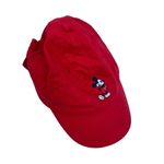 Disney  red baseball hat adjustable Photo 0