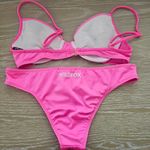 Wildfox Couture Super Rare Hot Pink Fuscia Bikini size M Photo 2