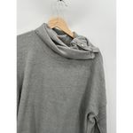Cherish Grey Cowl Neck Long Sleeve Knit Pullover Sweater Women's Size Large L Photo 3