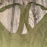 Eloquii  tank knit 18 20 stretch Olive Green Ribbed Women's Top Photo 1