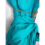 I.N. San Francisco  Dress Junior Size 16 Green High Low Sleeveless NWT Photo 5