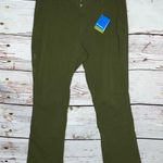 Columbia NWT 20W Green Omni-Shield Active Fit Straight Leg Saturday Trail Pants Photo 0