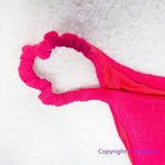 Agua Bendita New!  minta cheeky bikini bottoms hot pink, size L‎ Photo 5