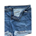 Old Navy  Plus Boyfriend Fit Mid-Rise Cuffed Hem Denim Shorts Medium Wash Size 24 Photo 2