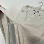 LANDS' END High Rise Slim Ankle Jean White Light Wash High Waisted Cropped Crop Size 8 Photo 5