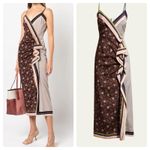 Veronica Beard Marga Silk Midi Dress Photo 16