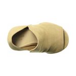 Cole Haan  Shiloh Sesame Suede Open Toe Booties Photo 5