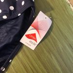 Lands' End NWT Womens Tummy Control High Waist Bikini Bottoms Black Polka Dot 12 Photo 2