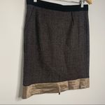 BCBGMAXAZRIA Wool Zip Up Back Skirt Size 6 Photo 1