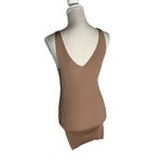 Babaton Aritizia Sculpt Ribbed Knit Double V Neck Tank mini Dress Photo 2