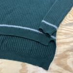 Harry Potter Slytherin Quidditch Ribbed Knit Wool Sweater Adult Medium Scotland Green Photo 7