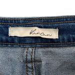 Kancan Avery Straight Leg Cargo Jeans women 9* cropped stretch medium wash denim Blue Size undefined Photo 5