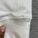 MarleyLilly MARLEYLLILY Long Sleeve Shirt Women L/XL USA Graphic White Oversized Tee Photo 2