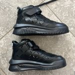 Versace  Odissea Calf Leather High-Top Sneakers Black, Size 42 New+Dustbag $1,175 Photo 5