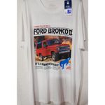 Ford Bronco men's white shirt size XL Photo 4