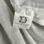 Victoria Dunn Floral Midi Dress Size Small Ruffle High Neck Boho Cottagecore Purple Photo 7