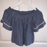 Berksha Striped Off The Shoulder Top Photo 0