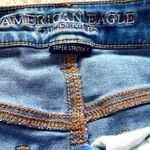 American Eagle  Outfitters Super Stretch X hi-rise distressed jeggings sz 4 Short Photo 1