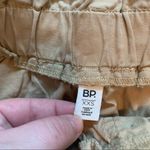 BP  Paper Bag Waist Mini Skirt A-Line Khaki Beige Photo 5