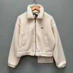 Dickies  Palmerdale Borg Puffer Sherpa Jacket in Cream XL Photo 4
