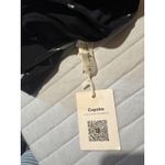 Cupshe Black Floral Print Padded Strapless One Piece Swimsuit medium new w/tag Photo 3