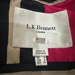 LK Bennett  Martha Striped Shirt‎ Dress Women's Size 2 Sleeveless Career Summer Photo 11