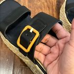 Dolce Vita Thorin Espadrille Wedge Sandal Black Size 10 Photo 7