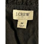 J.Crew Factory Black Ruffle Eyelet Sleeveless Cotton Top Size M Size M Photo 4