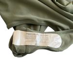 Aerie  Wrap One Piece Swimsuit S Long Olive Green New Photo 8