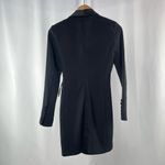 Lulus Style Savvy Wrap Blazer Dress in Black Size Extra Small Photo 8