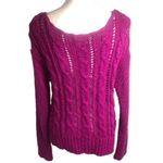 Aeropostale  Wool Blend Cable Knit Long Sleeve Pullover Sweater Photo 75
