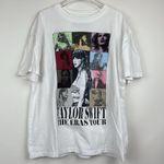 Taylor Swift The Eras Tour Through LA White Tshirt Size Small Photo 3