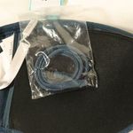 Seafolly NWT Shine On Twist Bandeau in Blueprint Photo 9