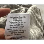 LASCANA Gray White Tie Dye Maxi Dress Carmen Neck Smocked Waist Slit Boho Sz M Size M Photo 10