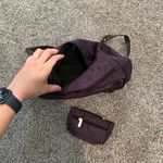 Chic Purple Crossbody Bag with Versatile Design Photo 2