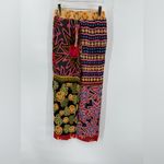 Farm Rio Anthropologie ‎ Patchwork Tapestry Pants size medium NWT Photo 3