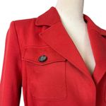 CAbi Little Red Jacket #3374 Tailored Ponte Knit Blazer Jacket Women’s Size 4 Photo 10