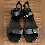 Givenchy  Black Rubber Jellies, Stingray-Pattern, Jeweled Sandals, Size 36 Photo 2