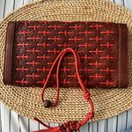 Lucky Brand Perforated Leather Clutch Bag Photo 7