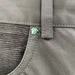 Vintage 90's Versace Jeans High Rise Green Coated Jeans Size 28 Photo 4