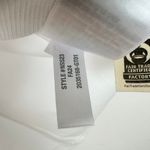 Madewell Regenerative Cotton Ribbed Cutaway Tank Top Basics Stretch White XS NWT Photo 11