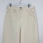 J.Crew Wide Leg Corduroy Trouser Pants Cream Beige Size 30 NWT Photo 11