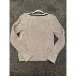 Brave Soul Chunky Knit Sweater Beige Women's Size Small Photo 4
