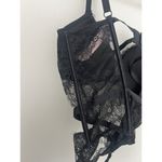 Victoria's Secret  Very Sexy Bombshell Fishnet Floral Teddy Black Size L NWT Photo 8