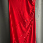 Red strapless y2k dress Size L Photo 0