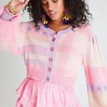 Love Shack Fancy Bedford Cropped Cardigan Size Medium Photo 10